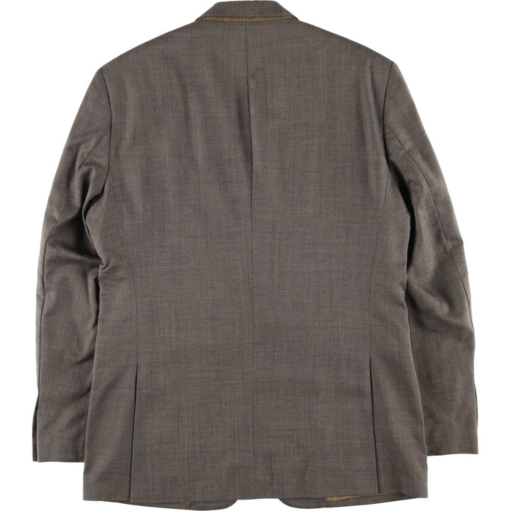 Hugo Boss wool tailored jacket, men's size M wool Charcoal Vintage Second Hand