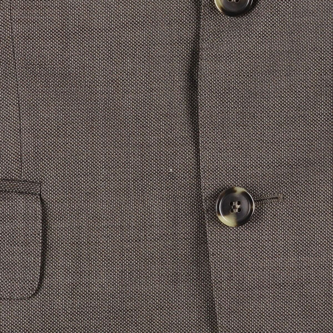 Hugo Boss wool tailored jacket, men's size M wool Charcoal Vintage Second Hand