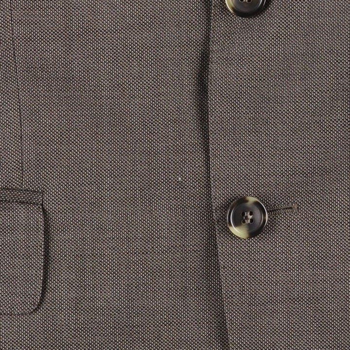Hugo Boss wool tailored jacket, men's size M wool Charcoal Vintage Second Hand