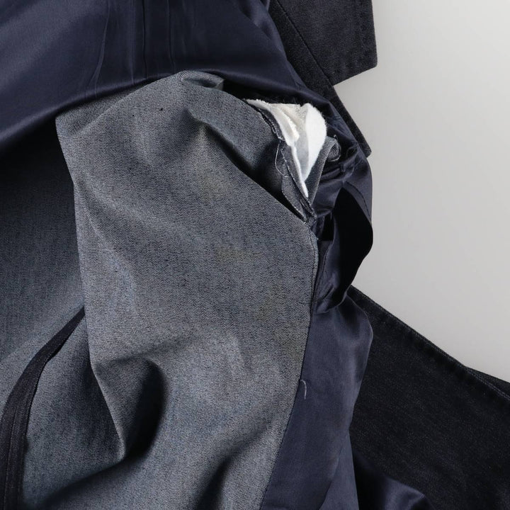 Armani Jeans Indigo 002 series cotton tailored jacket, made in Italy, men's size XL cotton navy blue type Vintage Second Hand