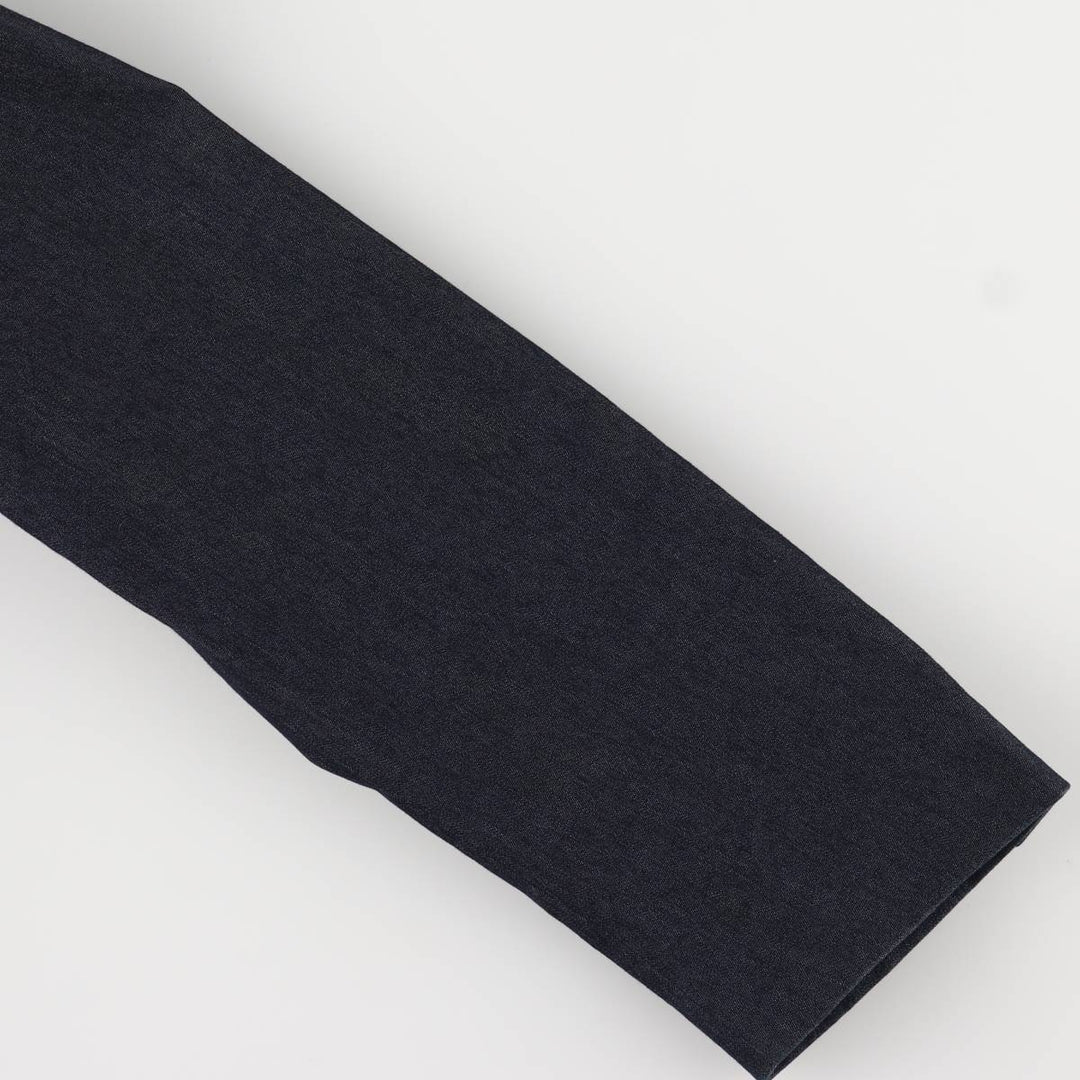 Armani Jeans Indigo 002 series cotton tailored jacket, made in Italy, men's size XL cotton navy blue type Vintage Second Hand