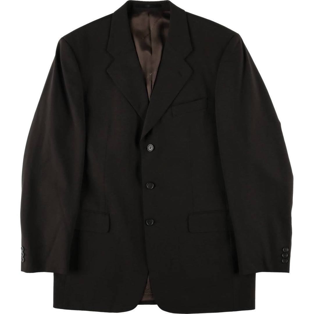 Pierre Cardin Classic Collection Wool Tailored Jacket, Men's Size XL wool brown type Vintage Second Hand