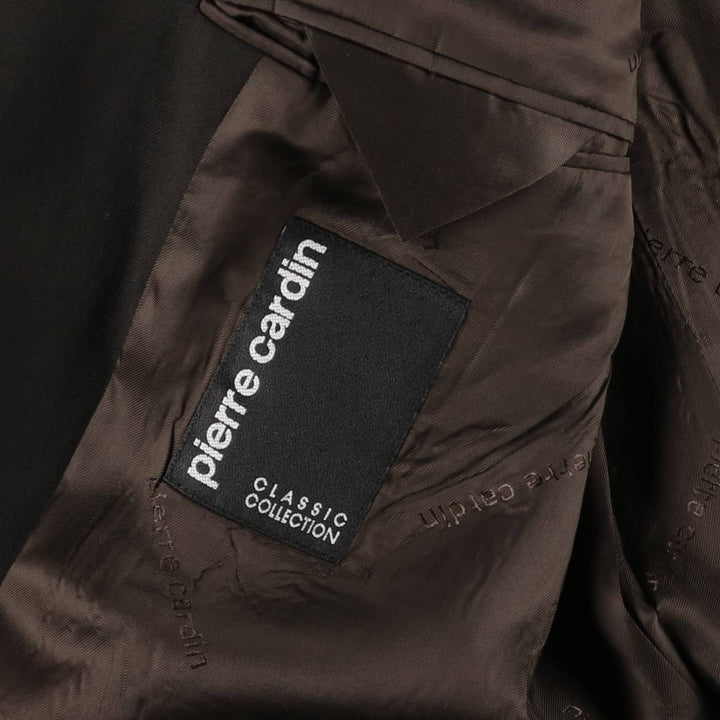 Pierre Cardin Classic Collection Wool Tailored Jacket, Men's Size XL wool brown type Vintage Second Hand