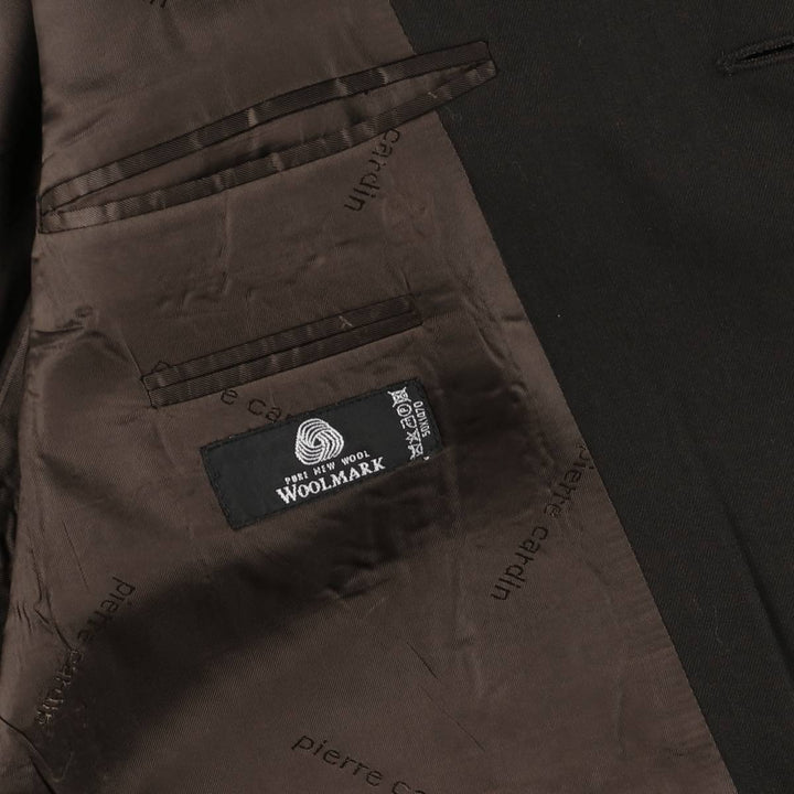 Pierre Cardin Classic Collection Wool Tailored Jacket, Men's Size XL wool brown type Vintage Second Hand