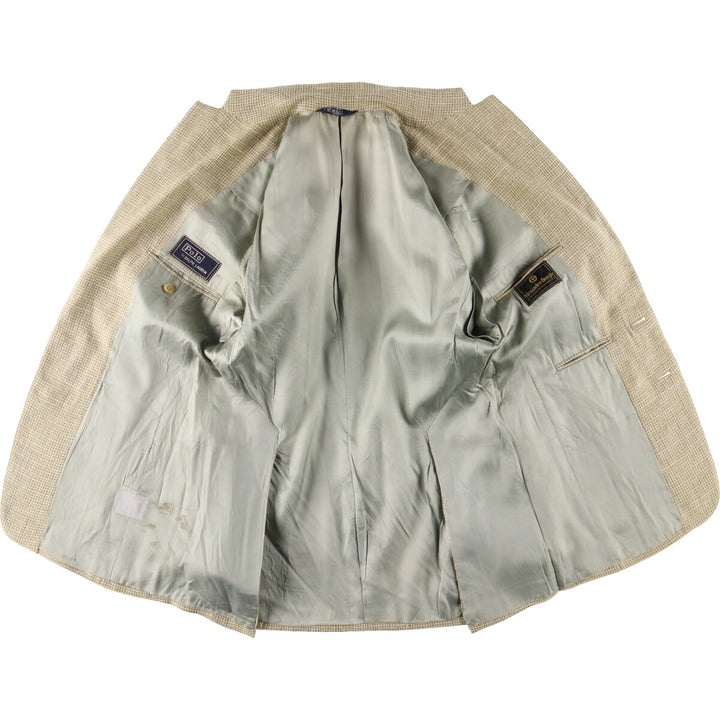 Ralph Lauren POLO by Ralph Lauren tailored jacket, men's size M unclear Beige type Vintage Second Hand