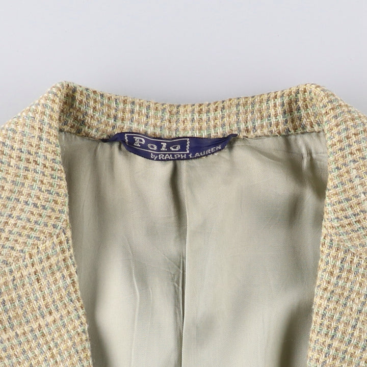 Ralph Lauren POLO by Ralph Lauren tailored jacket, men's size M unclear Beige type Vintage Second Hand