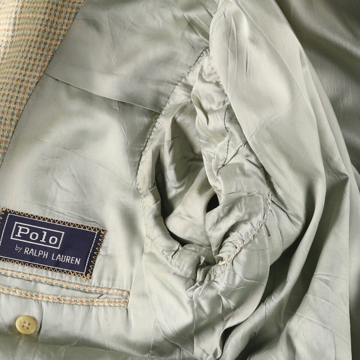Ralph Lauren POLO by Ralph Lauren tailored jacket, men's size M unclear Beige type Vintage Second Hand