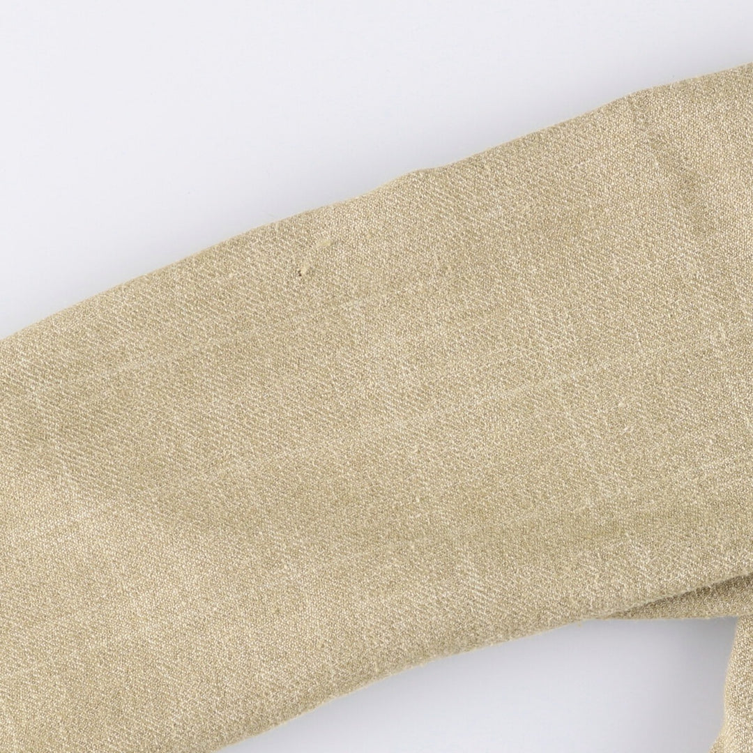 Ralph Lauren POLO by Ralph Lauren Check Pattern Silk Tailored Jacket, Made in Italy, Men's Size L silk Beige type Vintage Second Hand