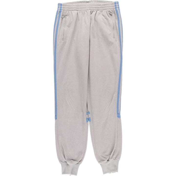 2000'S Adidas Track Pants, Women's Size Small polyester gray type Vintage Second Hand