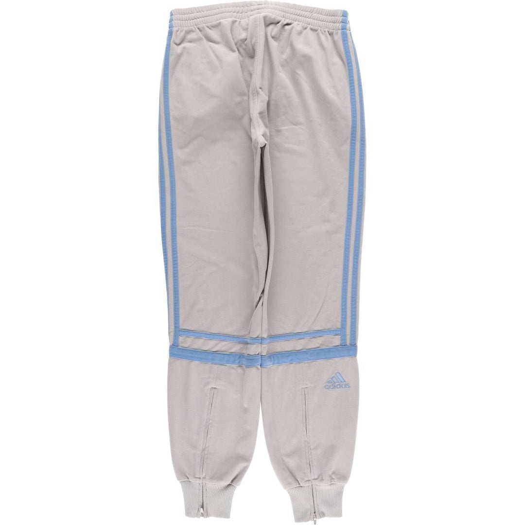 2000'S Adidas Track Pants, Women's Size Small polyester gray type Vintage Second Hand