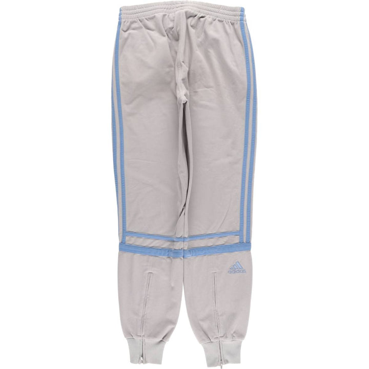 2000'S Adidas Track Pants, Women's Size Small polyester gray type Vintage Second Hand