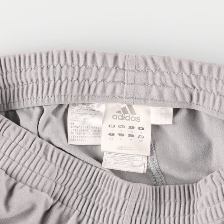 2000'S Adidas Track Pants, Women's Size Small polyester gray type Vintage Second Hand