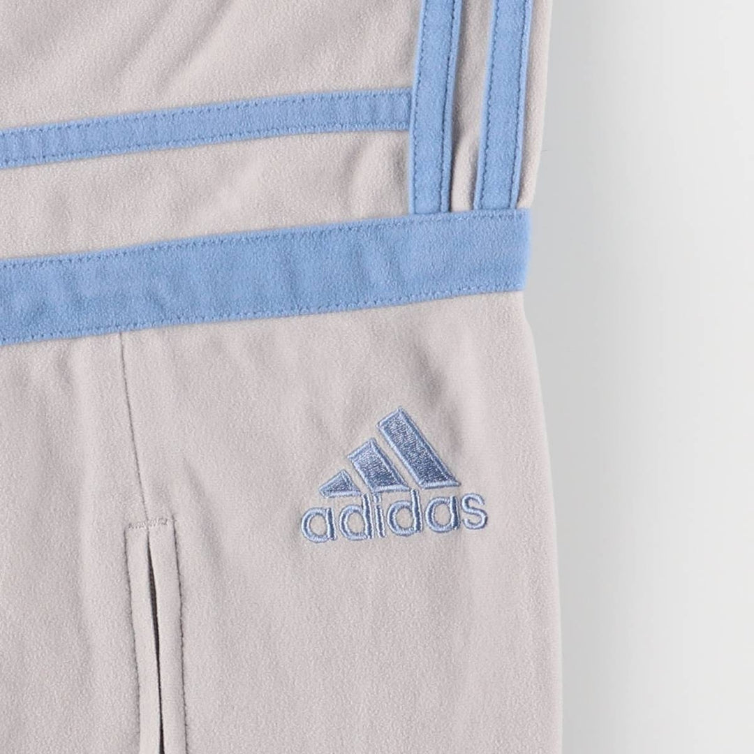 2000'S Adidas Track Pants, Women's Size Small polyester gray type Vintage Second Hand