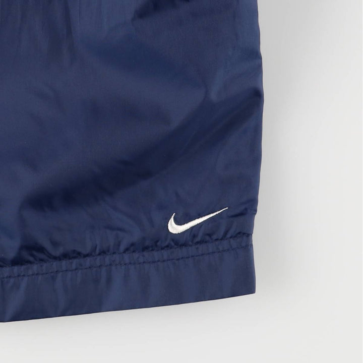 2000'S Nike Nylon Pants, Shaka Shaka Pants, Women's Size L Nylon navy blue type Vintage Second Hand