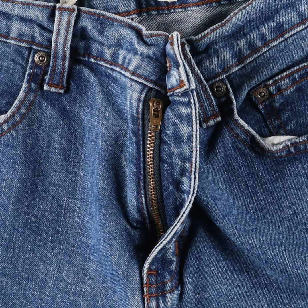 2000'S Harley-Davidson Straight Leg Denim Pants, Made in Canada, Women's Size L (W28) cotton blue type Vintage Second Hand
