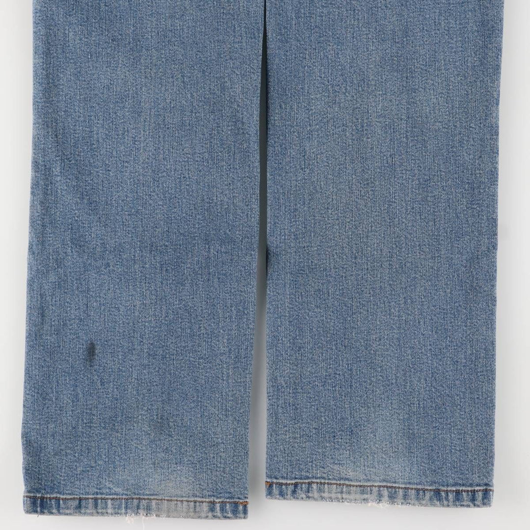 2000'S Ralph Lauren LRL LAUREN JEANS COMPANY Flare Cut Denim Pants Women's Size L (W30) cotton blue type Vintage Second Hand