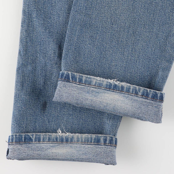 2000'S Ralph Lauren LRL LAUREN JEANS COMPANY Flare Cut Denim Pants Women's Size L (W30) cotton blue type Vintage Second Hand