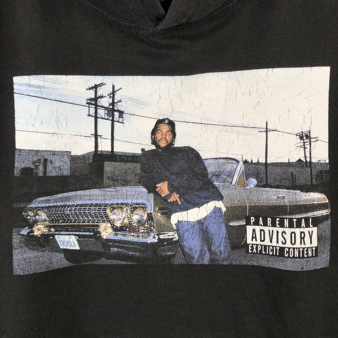 FRCHSLA BOYZ N THE HOOD Movie Pullover Sweatshirt, Made in USA, Men's Size L cotton black type Vintage Second Hand