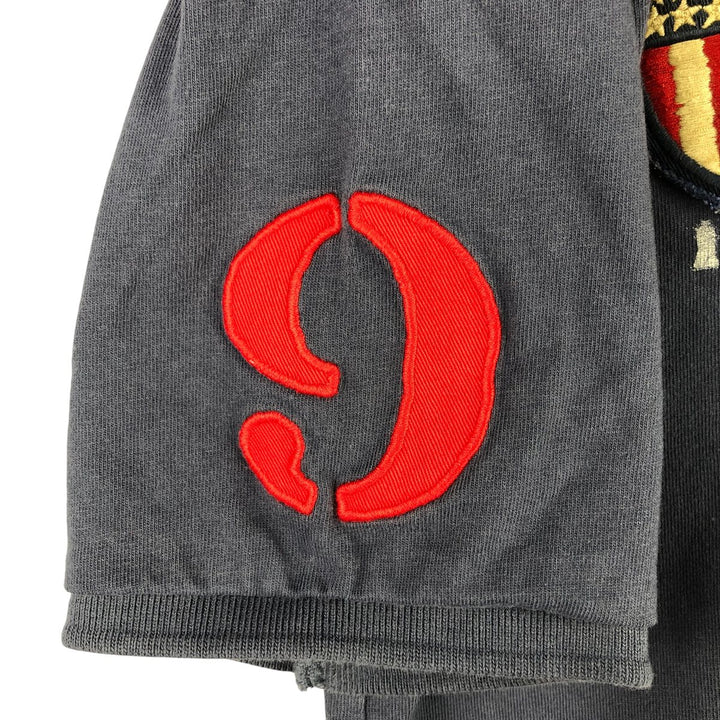 Ralph Lauren POLO by Ralph Lauren Big Pony Short Sleeve Rugby Shirt, Women's Size L cotton navy blue type Vintage Second Hand