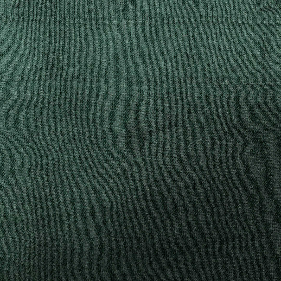 Vintage 90'S Fruit of the Loom logo sweatshirt, made in the USA, size L, men's cotton Green type dark green Vintage Second Hand