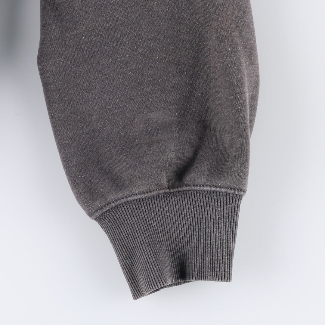 Carhartt Original Fit Half-Zip Hoodie, Men's XL cotton gray type Vintage Second Hand