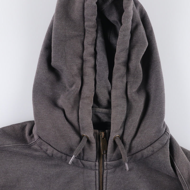 Carhartt Original Fit Half-Zip Hoodie, Men's XL cotton gray type Vintage Second Hand