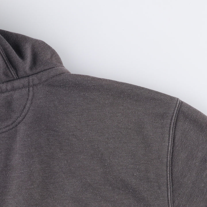 Carhartt Original Fit Half-Zip Hoodie, Men's XL cotton gray type Vintage Second Hand