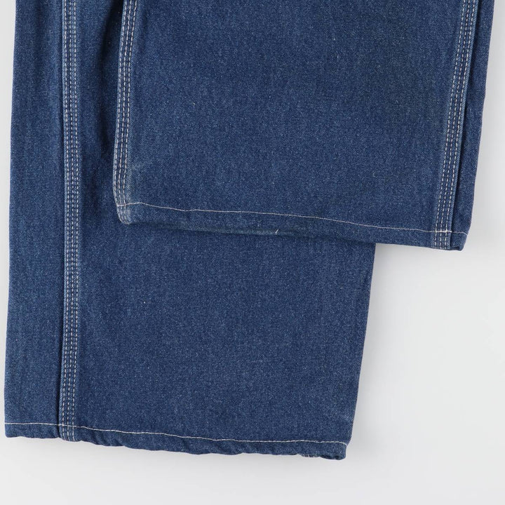 Dickies denim overalls for men, equivalent to W39 cotton blue type Vintage Second Hand