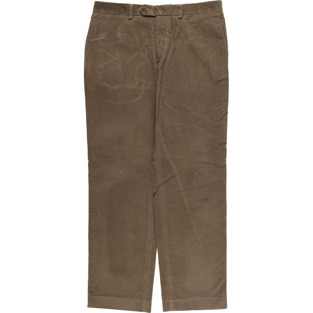 Ralph Lauren LAUREN Lauren Corduroy Pants Men's W33 equivalent cotton beige type brown Vintage Second Hand