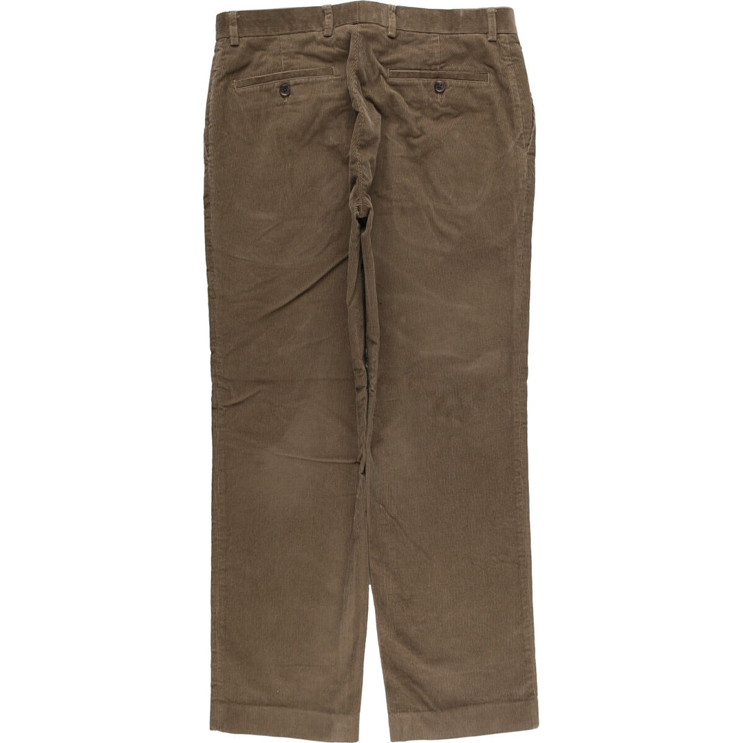Ralph Lauren LAUREN Lauren Corduroy Pants Men's W33 equivalent cotton beige type brown Vintage Second Hand