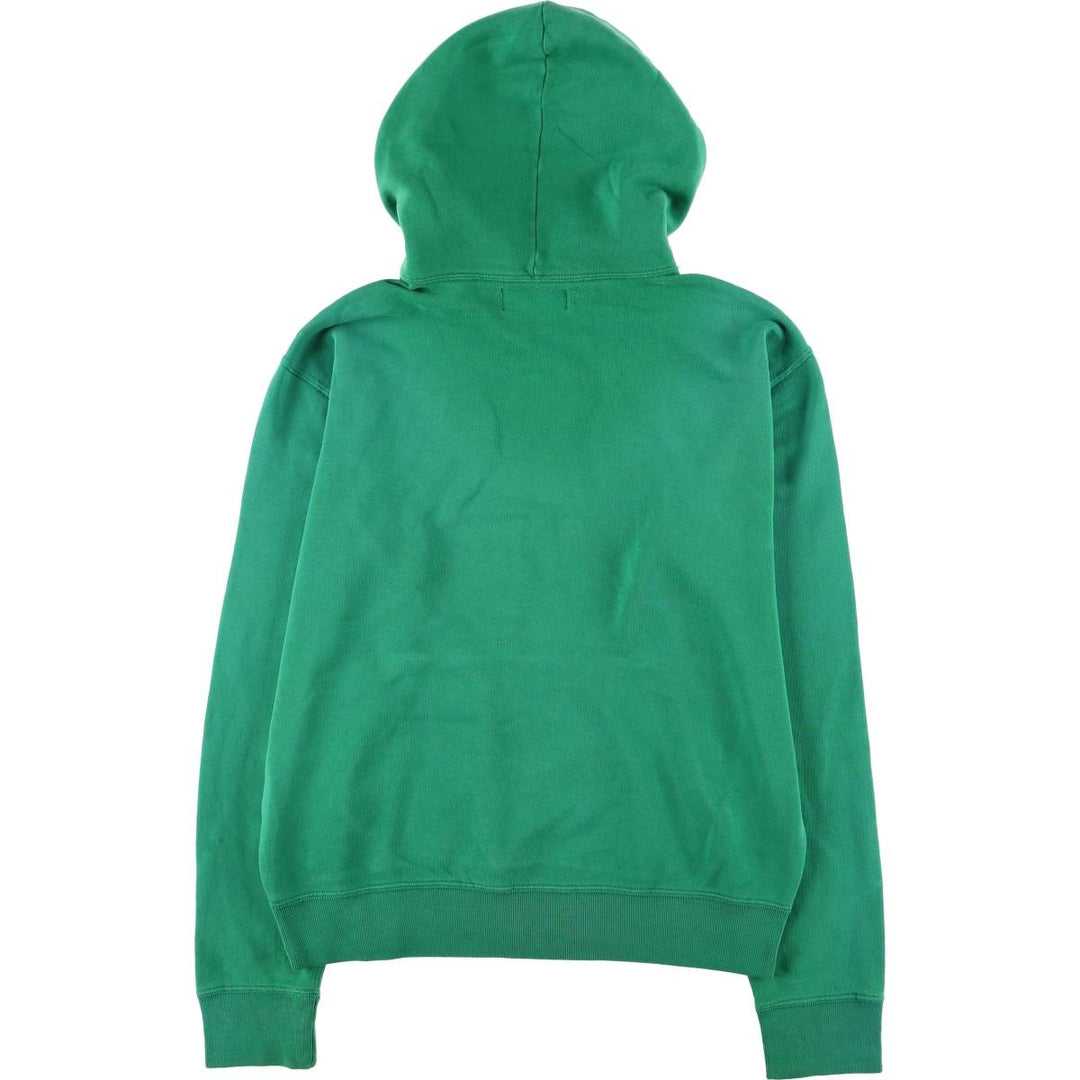 Ralph Lauren POLO by Ralph Lauren sweatshirt pullover hoodie, men's size S Pima Cotton green type Vintage Second Hand