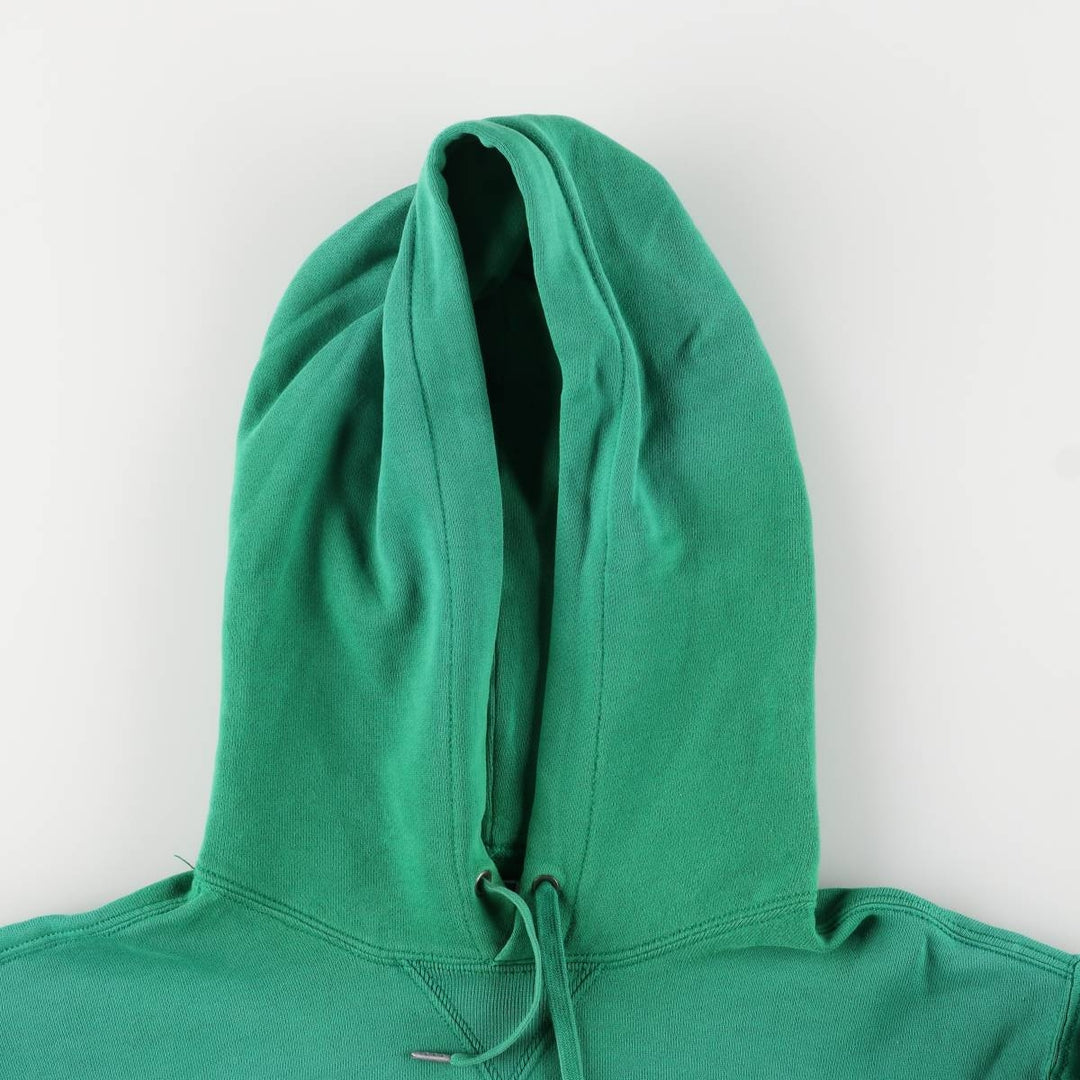 Ralph Lauren POLO by Ralph Lauren sweatshirt pullover hoodie, men's size S Pima Cotton green type Vintage Second Hand