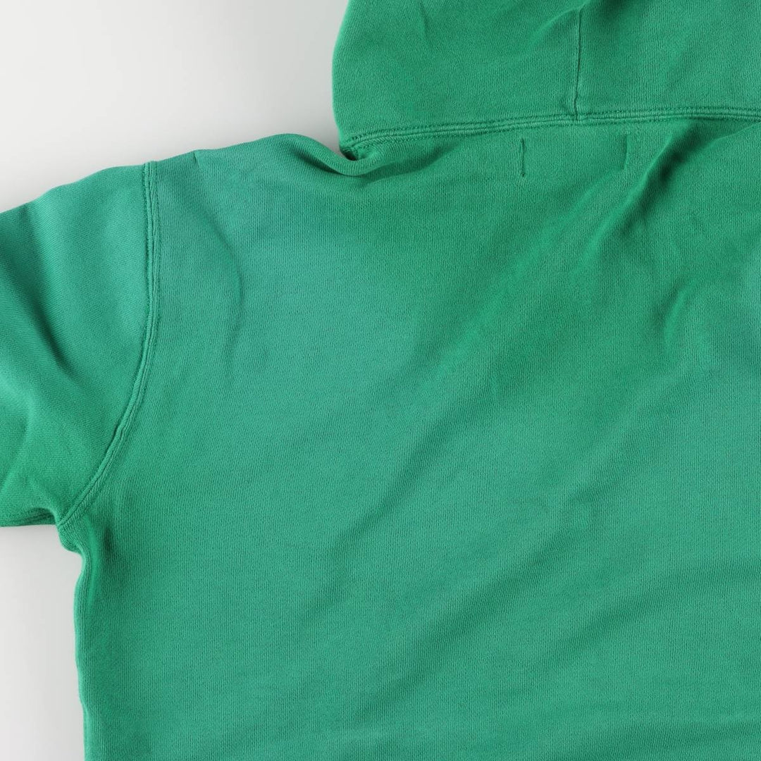 Ralph Lauren POLO by Ralph Lauren sweatshirt pullover hoodie, men's size S Pima Cotton green type Vintage Second Hand