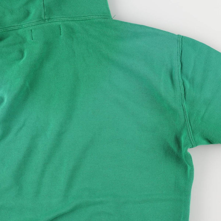 Ralph Lauren POLO by Ralph Lauren sweatshirt pullover hoodie, men's size S Pima Cotton green type Vintage Second Hand