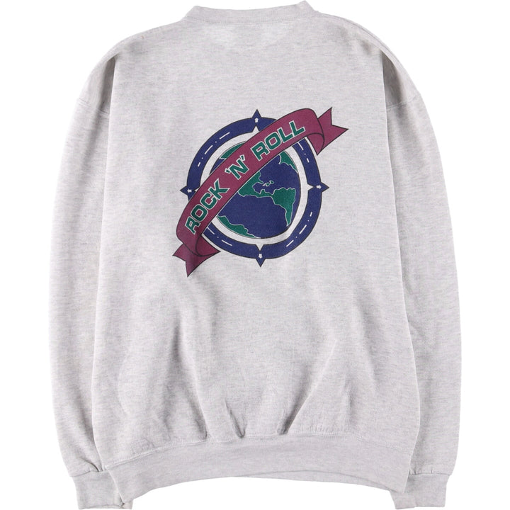 Hard Rock Cafe Advertising Sweatshirt, Men's Size L cotton gray type Vintage Second Hand