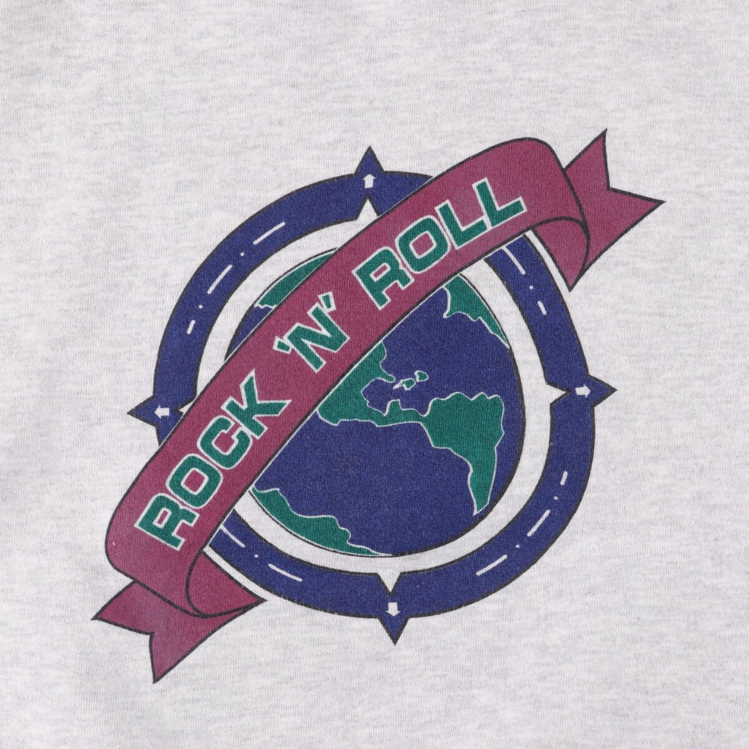 Hard Rock Cafe Advertising Sweatshirt, Men's Size L cotton gray type Vintage Second Hand