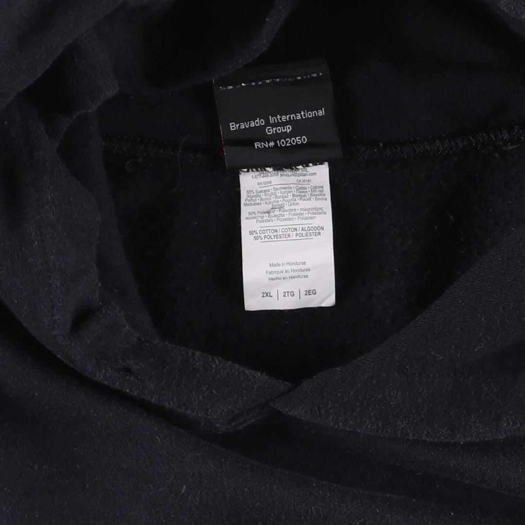 Harley-Davidson Sweatshirt Pullover Hoodie Men's XXL cotton black type Vintage Second Hand