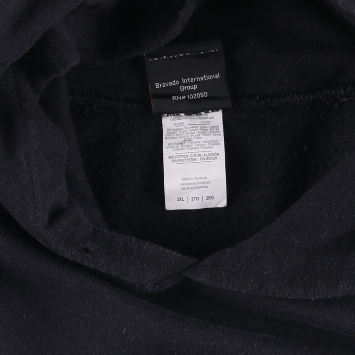 Harley-Davidson Sweatshirt Pullover Hoodie Men's XXL cotton black type Vintage Second Hand