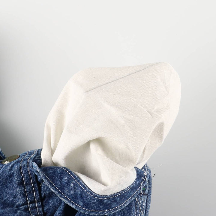 Vintage 1970'S Big Smith denim overalls, made in the USA, men's size W39. unclear blue type Vintage Second Hand