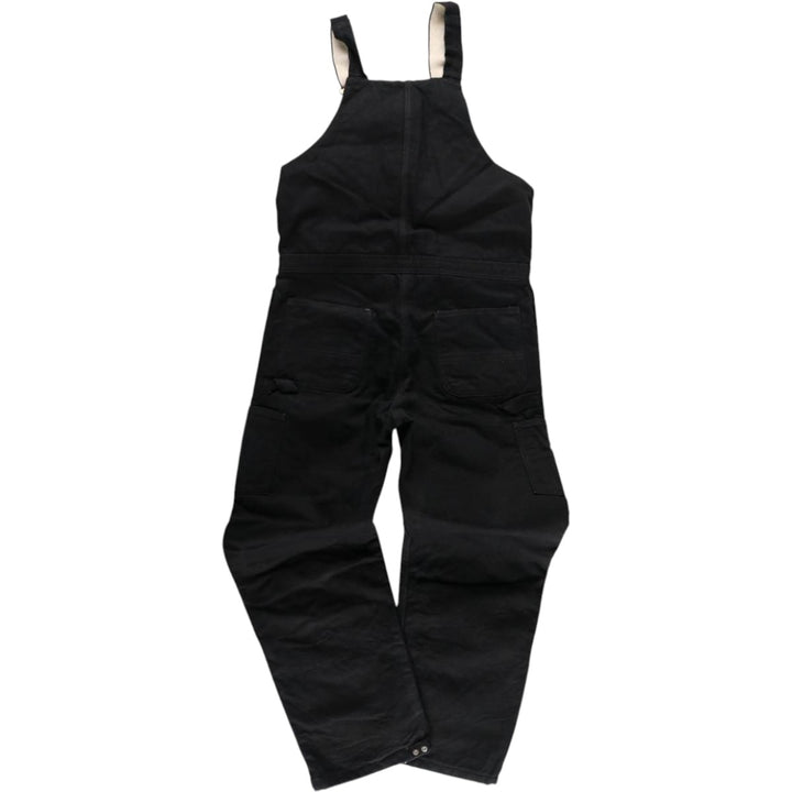 Oversized Carhartt double-knee duck overalls, men's size W46 unclear black type Vintage Second Hand