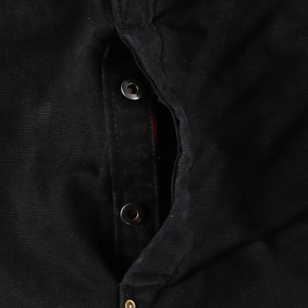 Oversized Carhartt double-knee duck overalls, men's size W47 unclear black type Vintage Second Hand