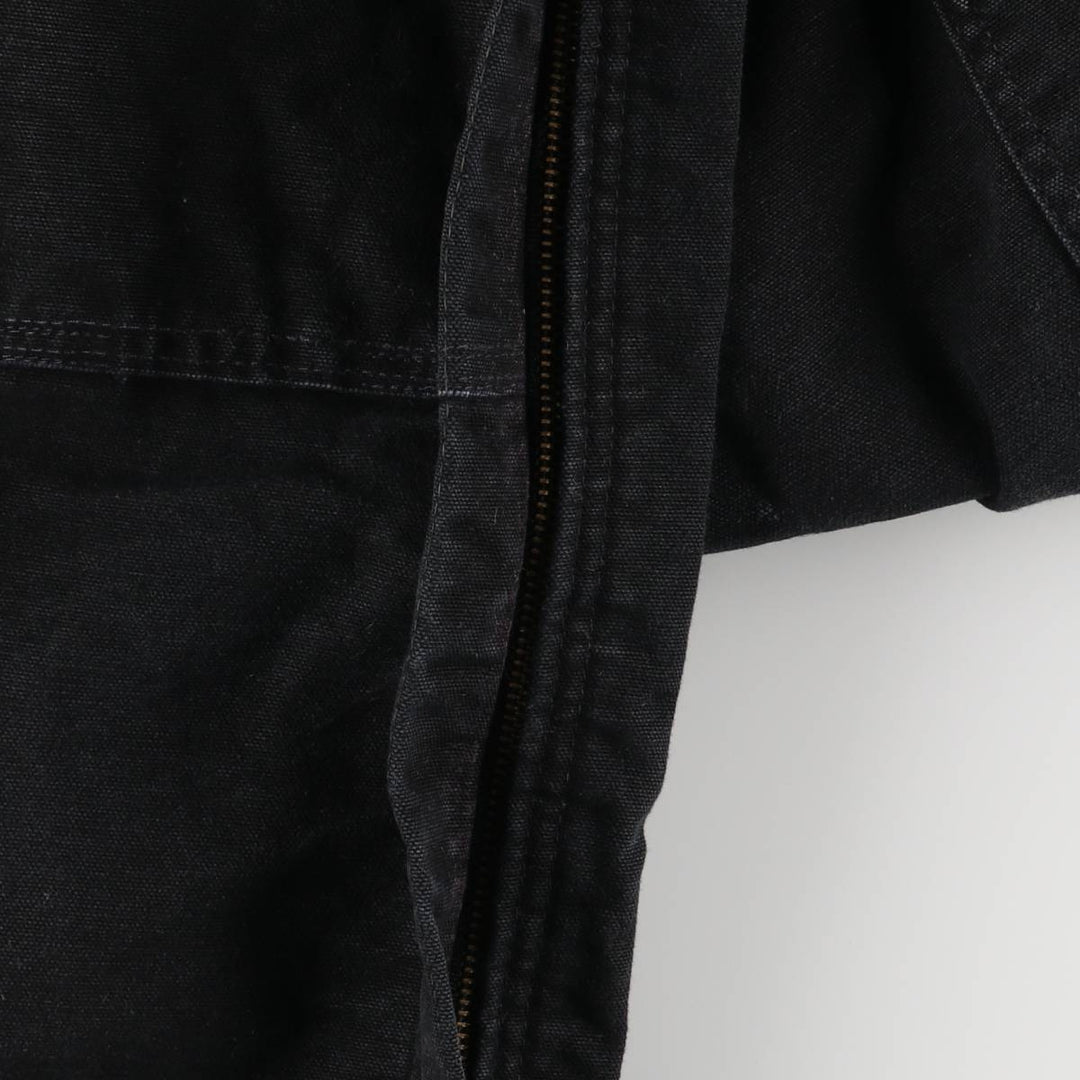 Oversized Carhartt double-knee duck overalls, men's size W47 unclear black type Vintage Second Hand