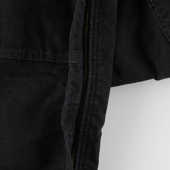 Oversized Carhartt double-knee duck overalls, men's size W47 unclear black type Vintage Second Hand