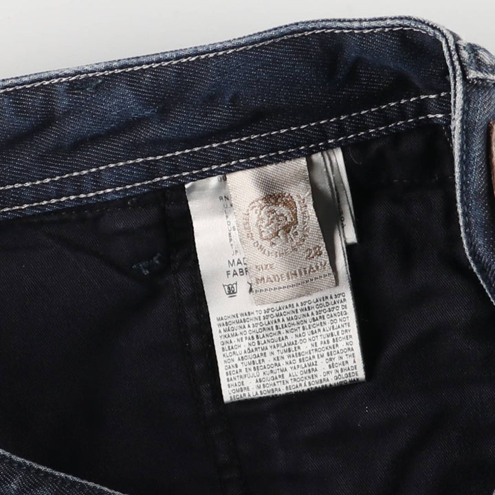 Diesel Reelack Straight Denim Pants, Made in Italy, Women's XL (W32) cotton blue type Vintage Second Hand