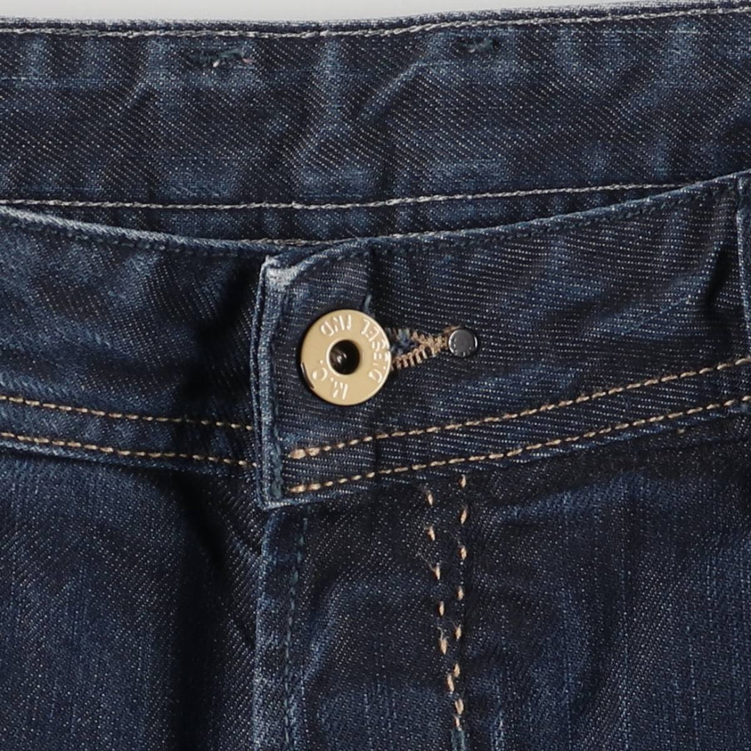 Diesel Reelack Straight Denim Pants, Made in Italy, Women's XL (W32) cotton blue type Vintage Second Hand