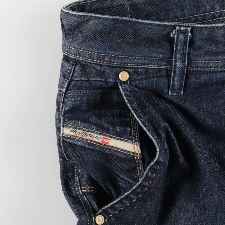 Diesel Reelack Straight Denim Pants, Made in Italy, Women's XL (W32) cotton blue type Vintage Second Hand