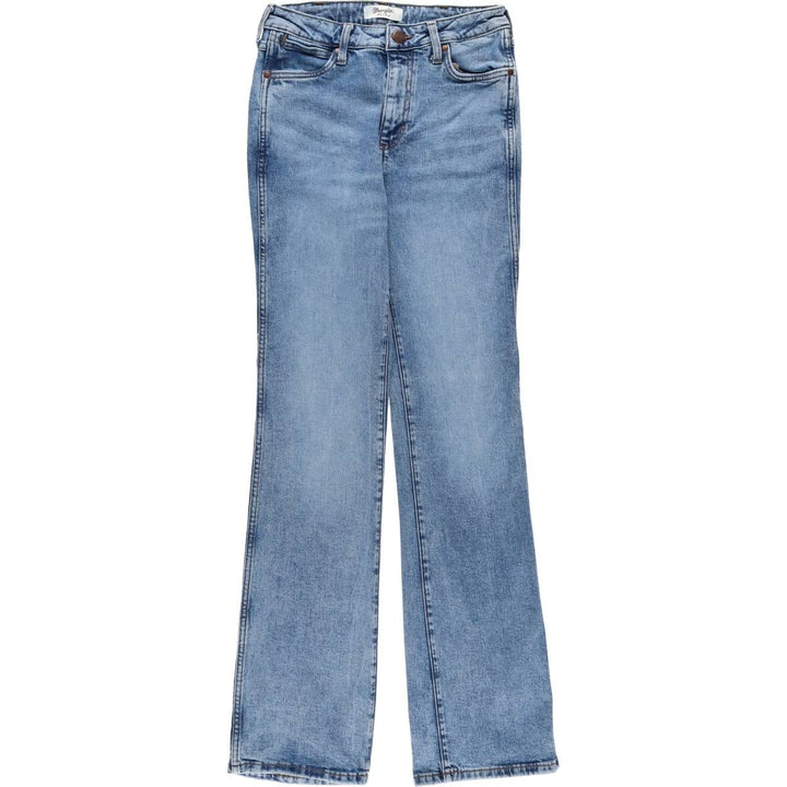 Wrangler Retro High Rise Boot, bootcut denim pants, women's size L (w28). cotton blue type Vintage Second Hand
