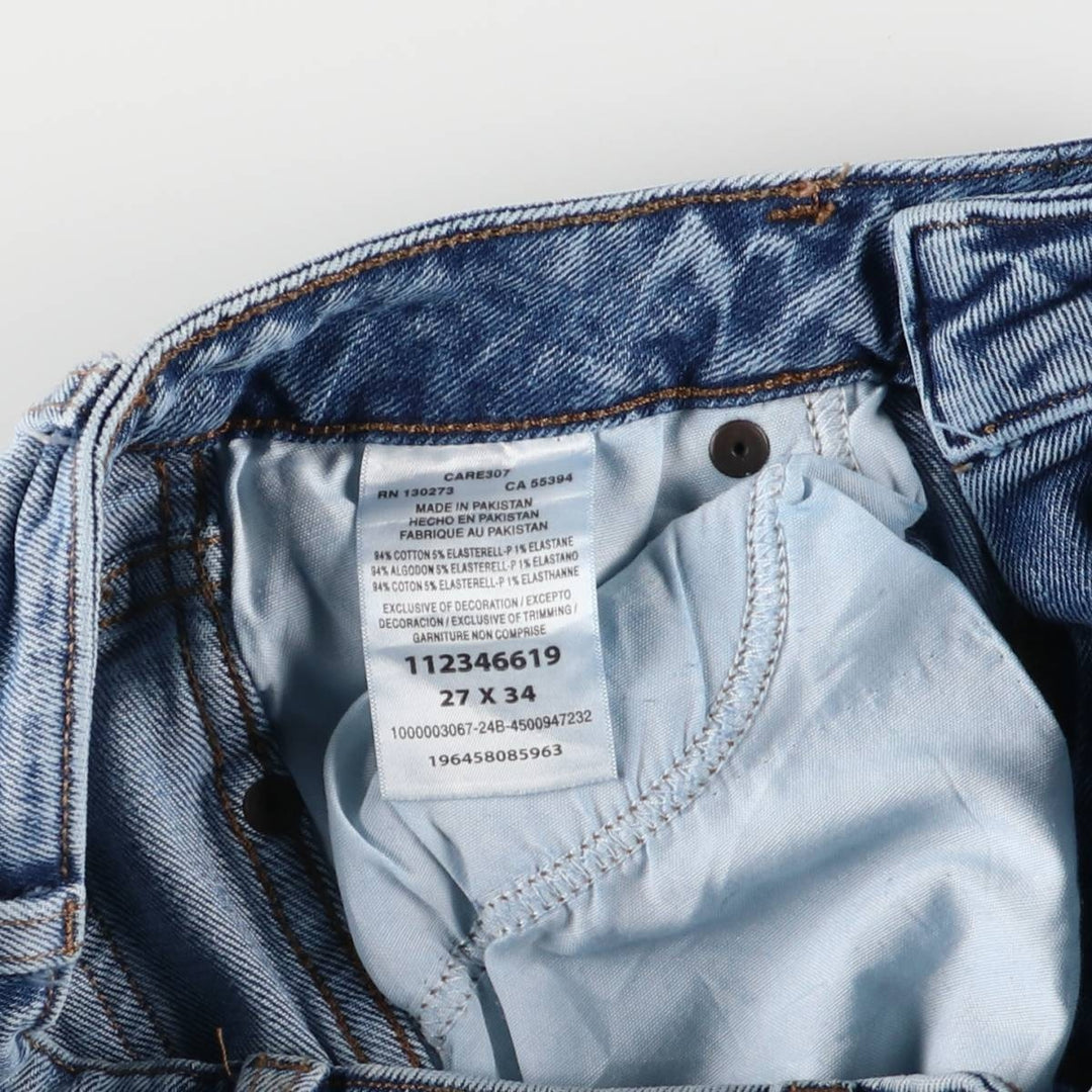 Wrangler Retro High Rise Boot, bootcut denim pants, women's size L (w28). cotton blue type Vintage Second Hand