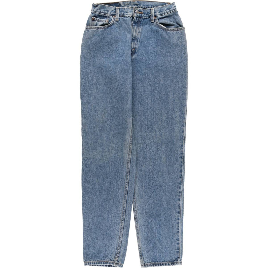2000'S Levi's 550 Relaxed Fit Tapered Leg Denim Pants, Women's Size L (W29) cotton blue type Vintage Second Hand