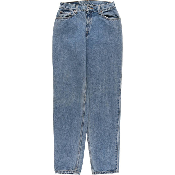 2000'S Levi's 550 Relaxed Fit Tapered Leg Denim Pants, Women's Size L (W29) cotton blue type Vintage Second Hand